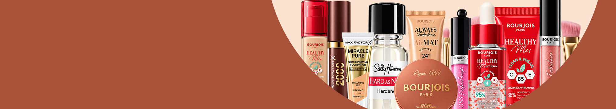 Beauty, makeup and personal care products from popular brands