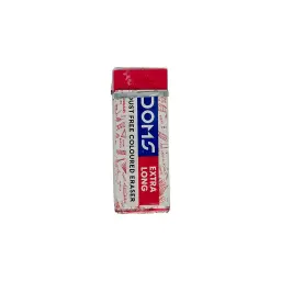 Doms Ext-Long Colored Eraser 1Pc