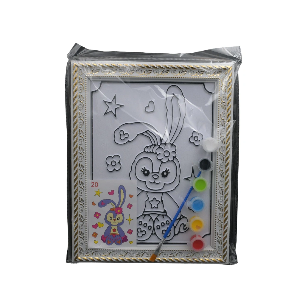 WOODEN COLOURING FRAME 17.5*23.5CM 