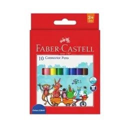 Faber-Castell Connector Pens (10 Colors, 1 Set)