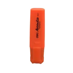 Deli Delight Accent Highlighter  Orange 1Pc