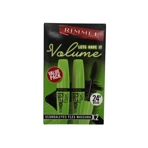 Rimmel London Scandaleyes Flex Mascara- Value Pack