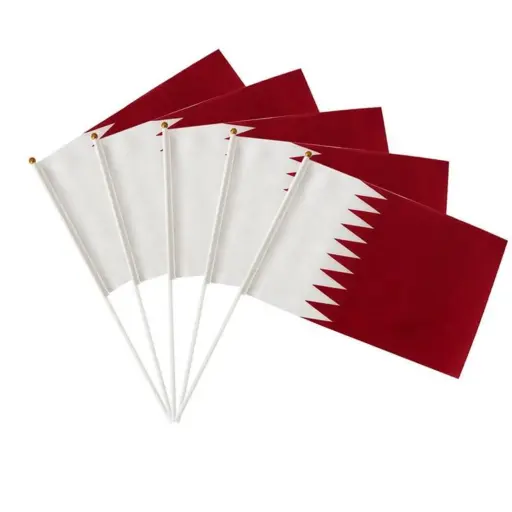 Qatar National Day Flag 1 Pc