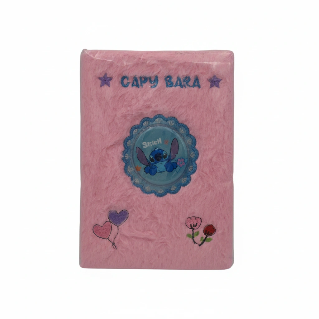 Stitch Fancy Notebook A5 1Pc -80 Sheets (Capy Bara)