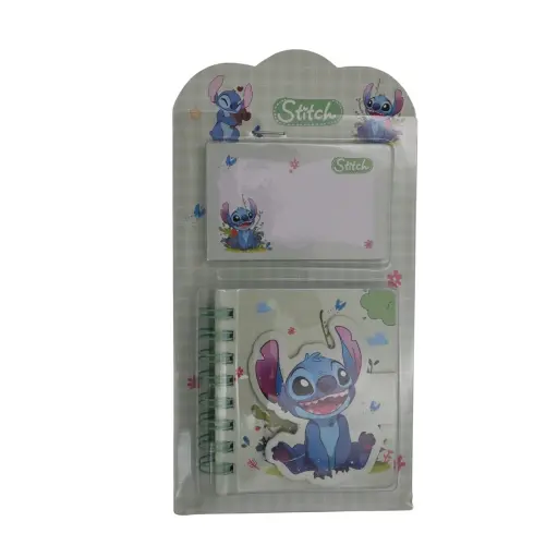 Stitch Spiral Notebook 70×78mm