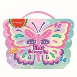 Keyroad Kids Coloring Set Pink 54pcs