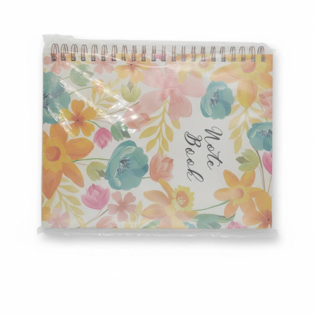 Spiral Hard Cover Subject Line Notebook A4 150Sheets