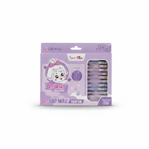 Smart Kids Pommy Crayons 24Pcs