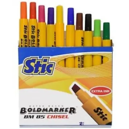Stic Boldmarker Bullet Tip 10S*1Pkt