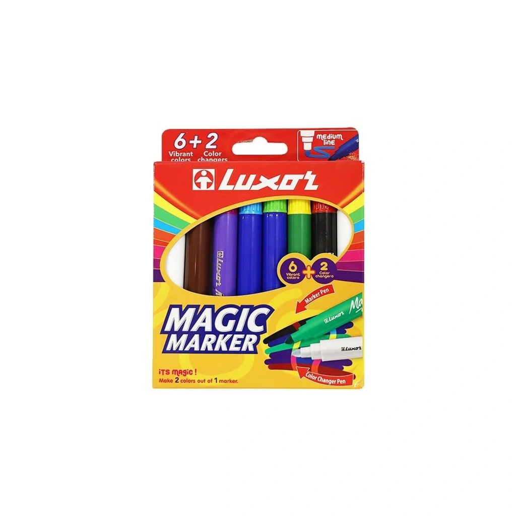 Luxor Magic Marker 8Pc Pck