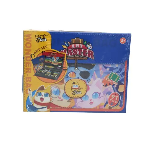 Wonderbag art set Doqi Cat Art Set 91Pcs*1Box