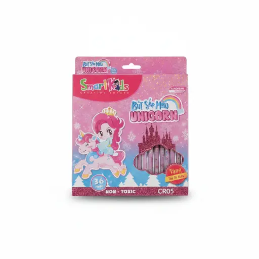 Smart Kids Unicorn Crayons 36Pcs*1Pkt