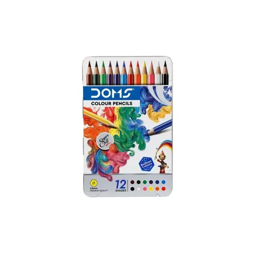 Doms Supersoft Color Pencils 12Pcs