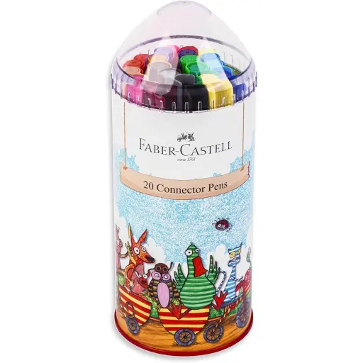 Faber-Castell Connector Pen 20Pcs*1Tin