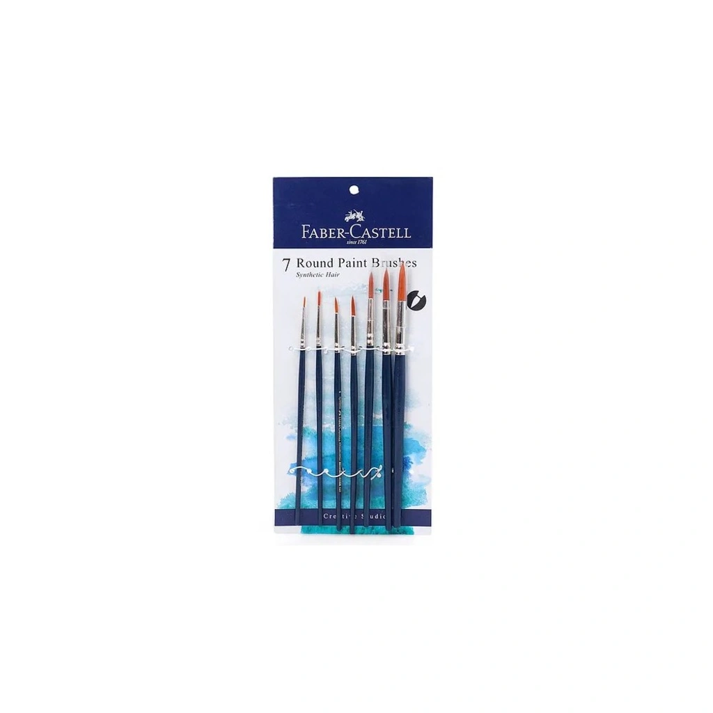 Faber Castell 7 Paint Brushes No: 114701