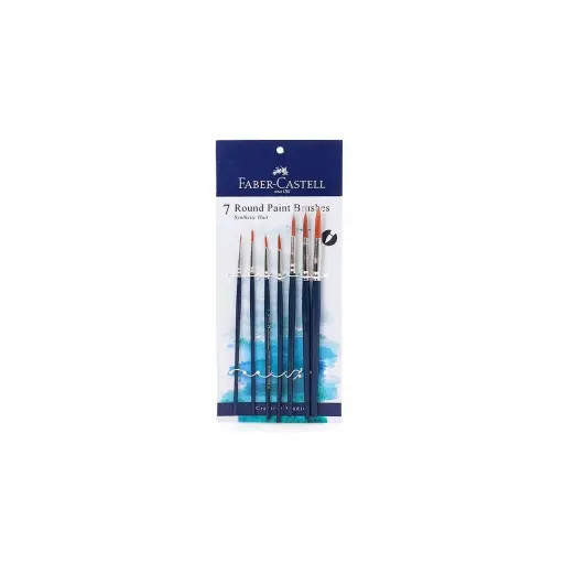 Faber Castell 7 Paint Brushes No: 114701