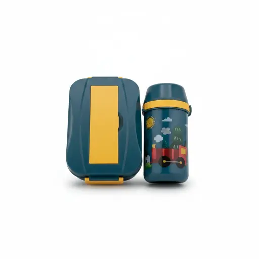 Lunch Box With Water Bottle 1 Set