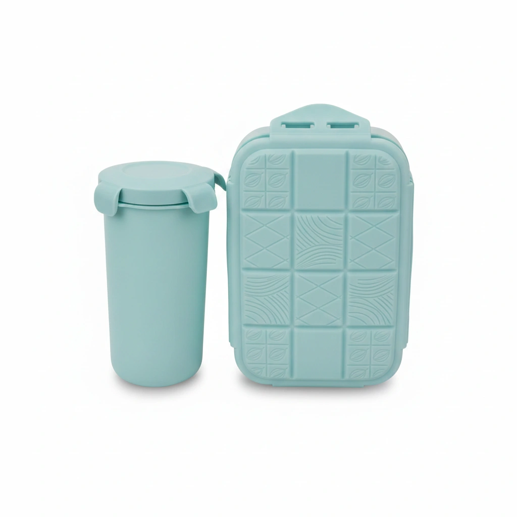 Lunch Box With Water Bottle 1 Set
