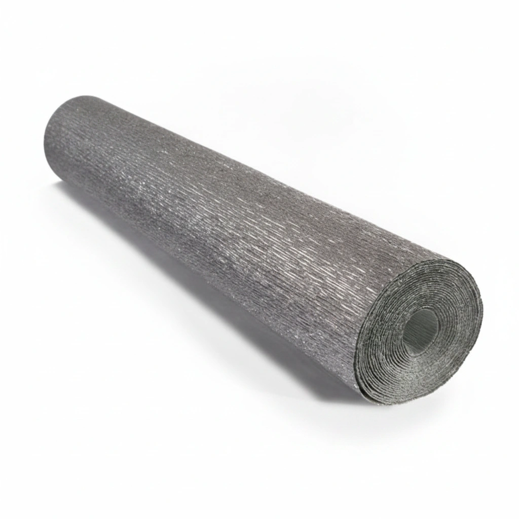 Crepe Paper Silver 1 Roll 50*2.5
