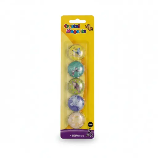 Beifa Crystal Magnets 30Mm 5S*1Card