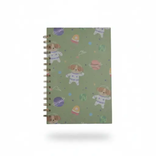 Hardcover Spiral Notebook  A5 1Pc