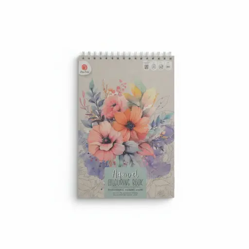 Decotime Aquarel Coloring Book A4 1Pc