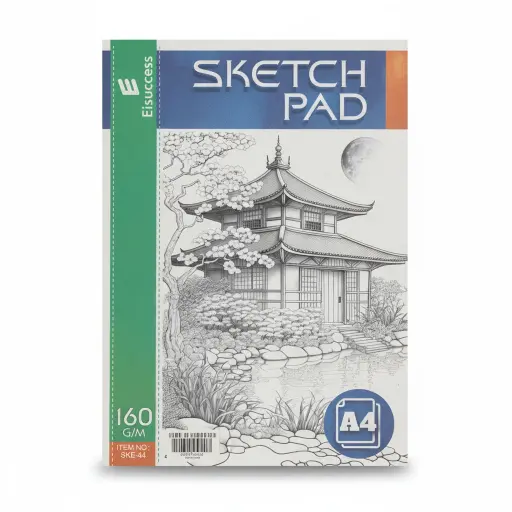 Eisuccess Spiral Sketch Pad 160 GM-A4 (24 Sheets)