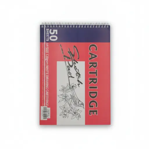 Cartridge Sketch Pad -A4 1 Pc (50 Sheets)