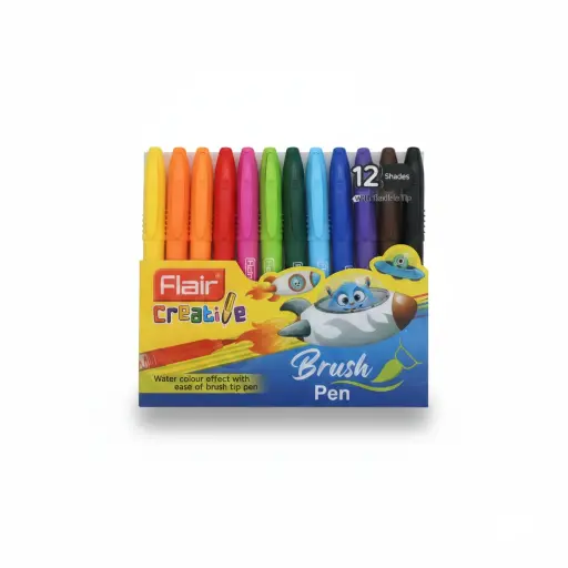 Flair Brush Pen 12Pcs*1Pkt