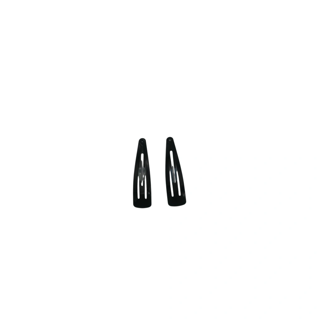 Tic Tac Clip Black Assorted 2 Pcs