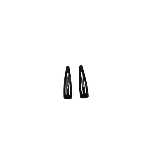 Tic Tac Clip Black Assorted 2 Pcs
