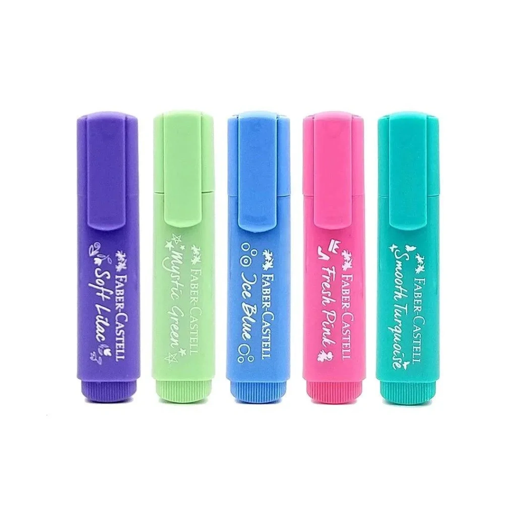 Faber-Castell Textliner Pastel 1x5 Color