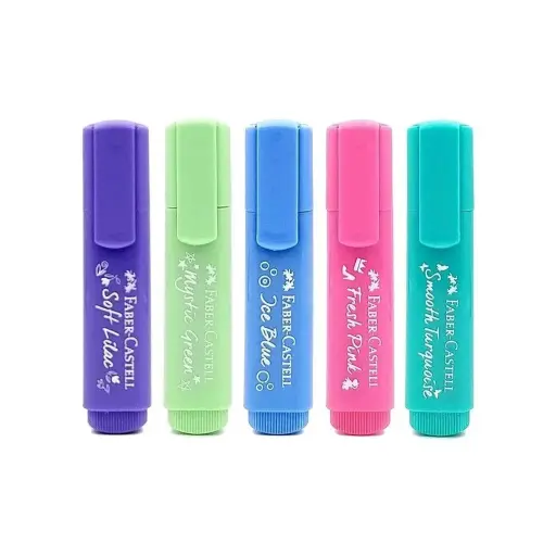 Faber-Castell Textliner Pastel 1x5 Color