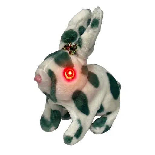 Light-Eye Interactive Plush Rabbit