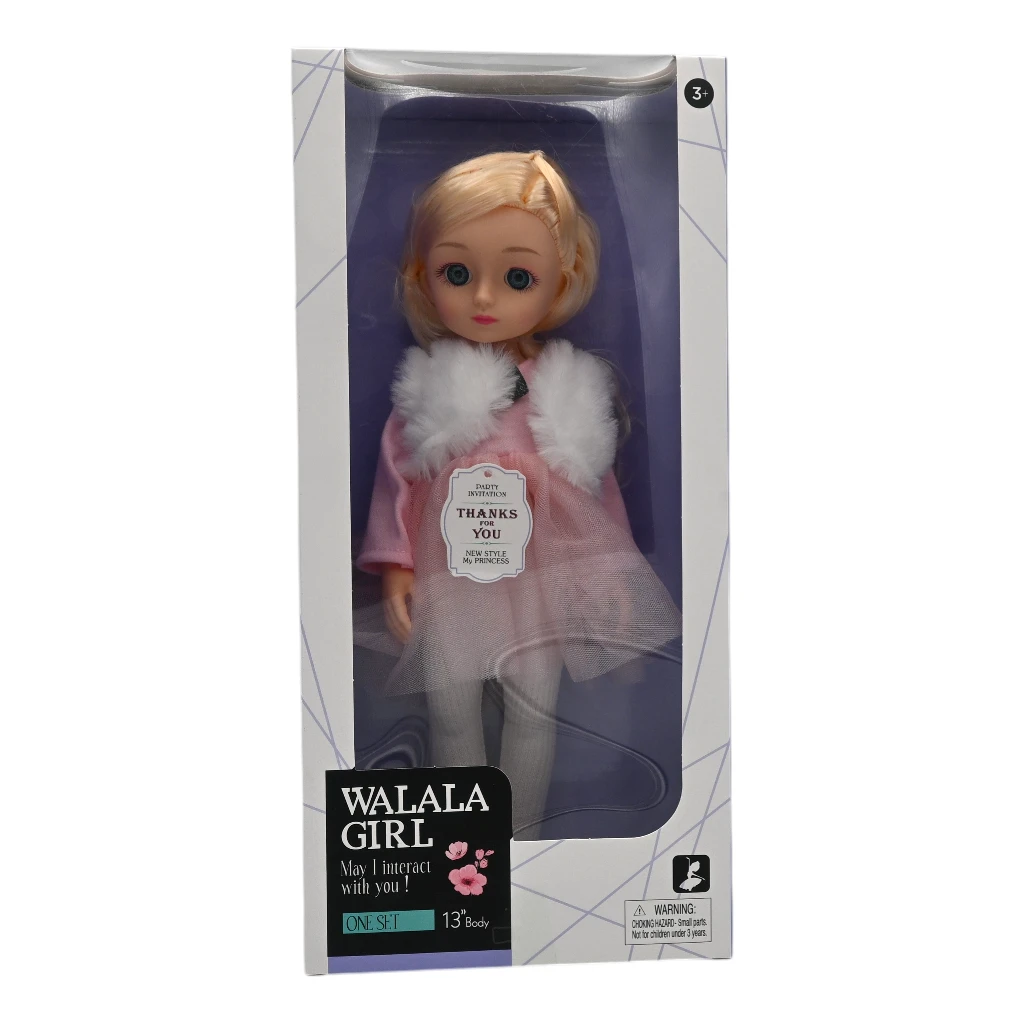 13-Inch Fashion Princess Doll - Walala Girl