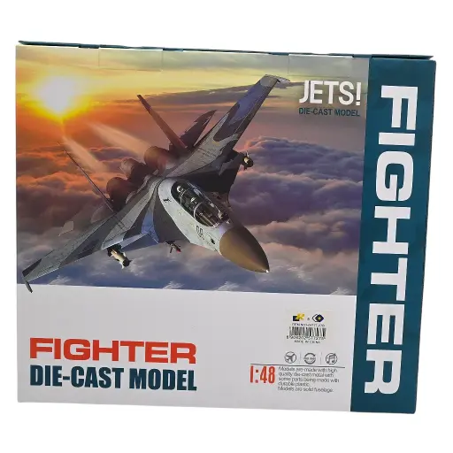 Die-Cast Fighter Aircraft Toy - 1:48