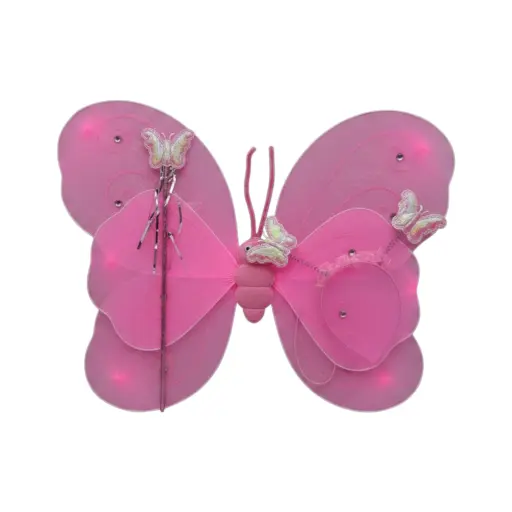 Fairy Butterfly Wings 1Pc pink color