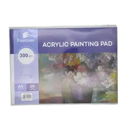 Eisuuccess Acrylic Painting Pad 300g/m A4 10 Sheets 1Pc
