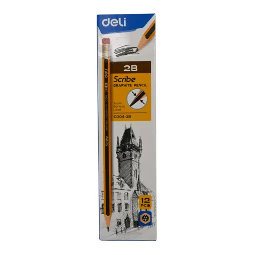 Deli Scribe 2B Pencil 1PKT