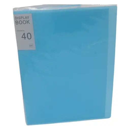 Display Book 40 Pockets A4 No: BK020