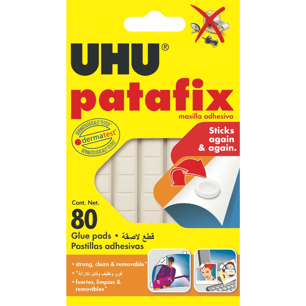 UHU REUSABLE MULTI-PURPOSE ADHESIVE 50GM