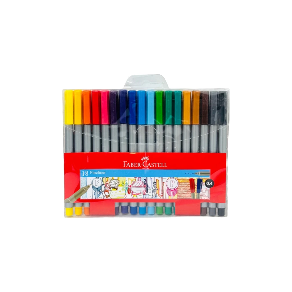 FABER-CASTELL FINELINER PEN 18 COLOR