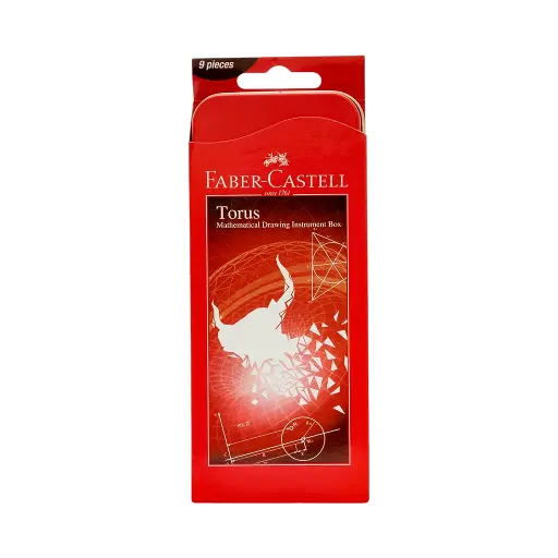 FABER-CASTELL TORUS MATHEMATICAL SET 9PC