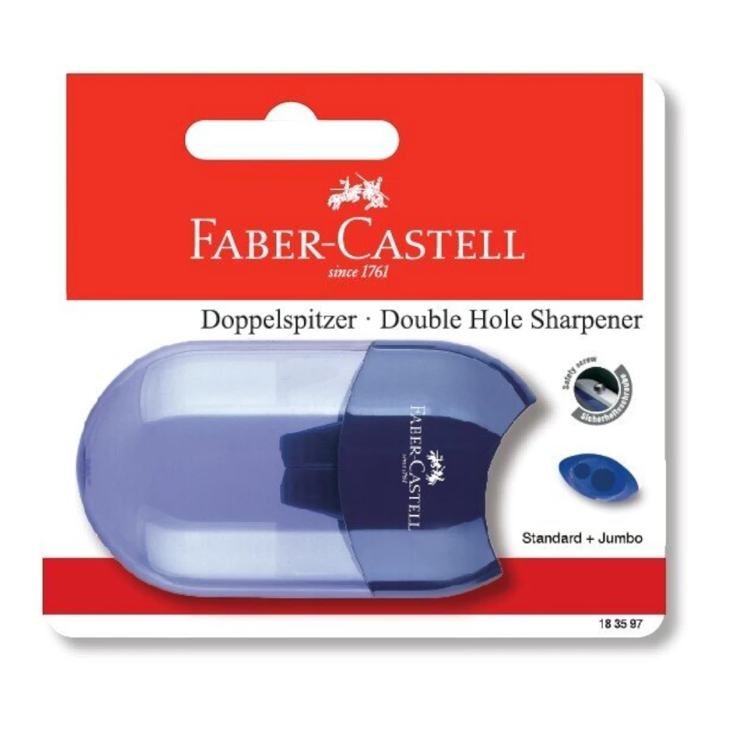 FABER-CASTELL APPLE SHARPENER CLASSIC DBL HOLE