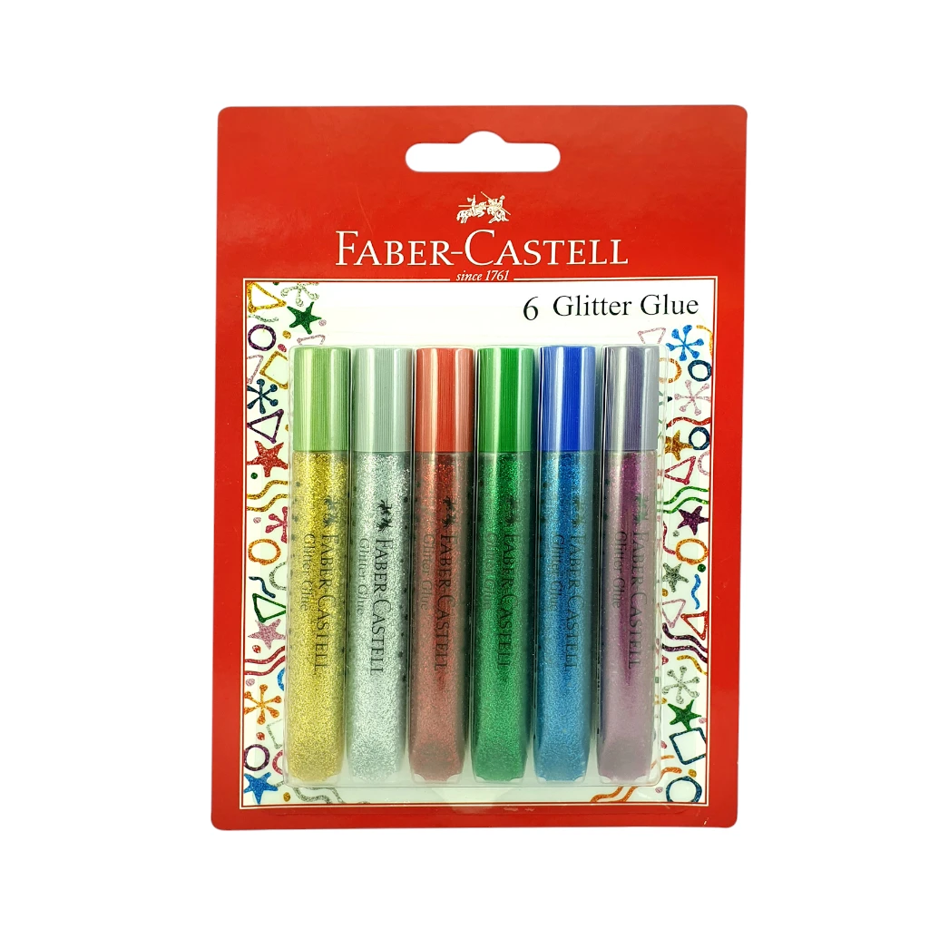 FABER-CASTELL GLITTER GLUE 6X12.5GM