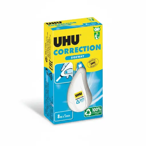 UHU CORRECTION TAPE SIDEWAY 5MM X 8M - UH51295