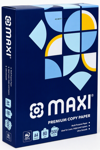 MAXI PHOTO COPY PAPER A4 80GSM 500 SHEET