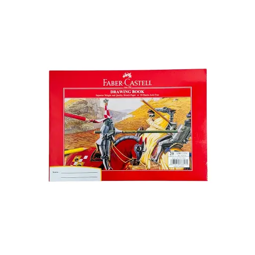 FABER-CASTELL DRAWING BOOK A4 150GSM 20 SHEETS