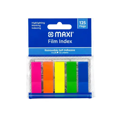 MAXI SELF ADHESIVE POP-UP FLAGS FLAT SHAPE 125PC
