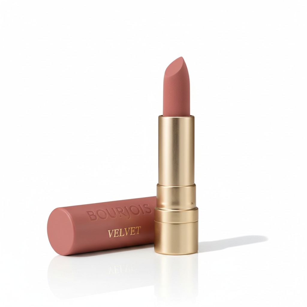 Bourjois Rouge Velvet Lipstick – 19 Place Des Roses, 2.4 g